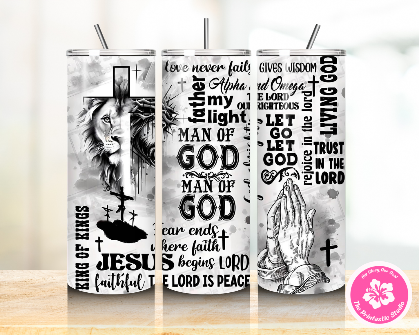 Men Bible Verse - Tumbler