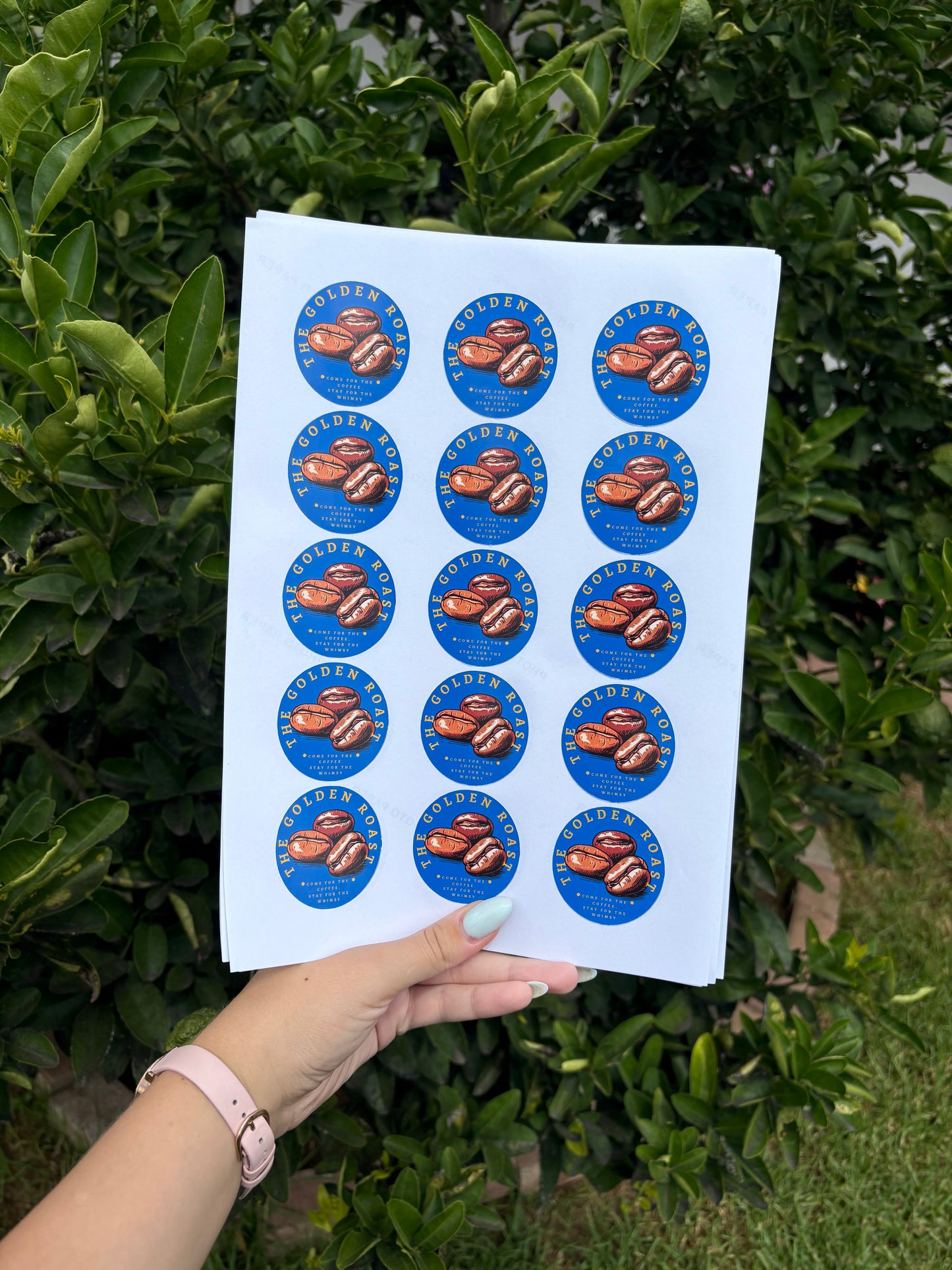 A4 Glossy Sticker Paper