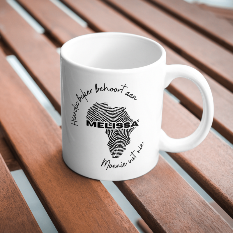 “Moenie Vat Nie” Personalised Mug
