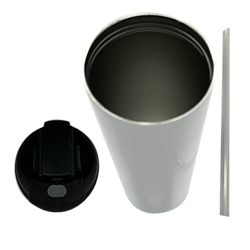 20oz Skinny Tumbler - Dual function lid - Personalized