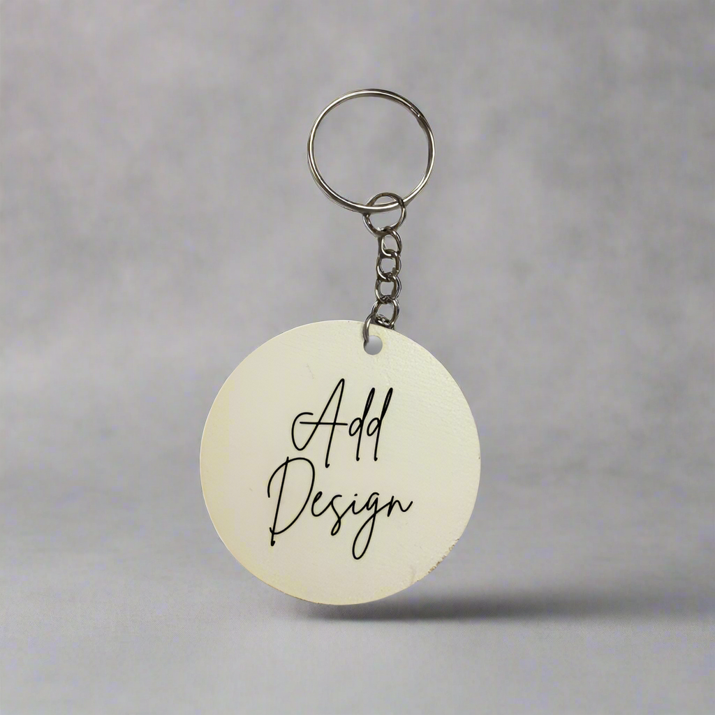 Circle Keychain - Personalized