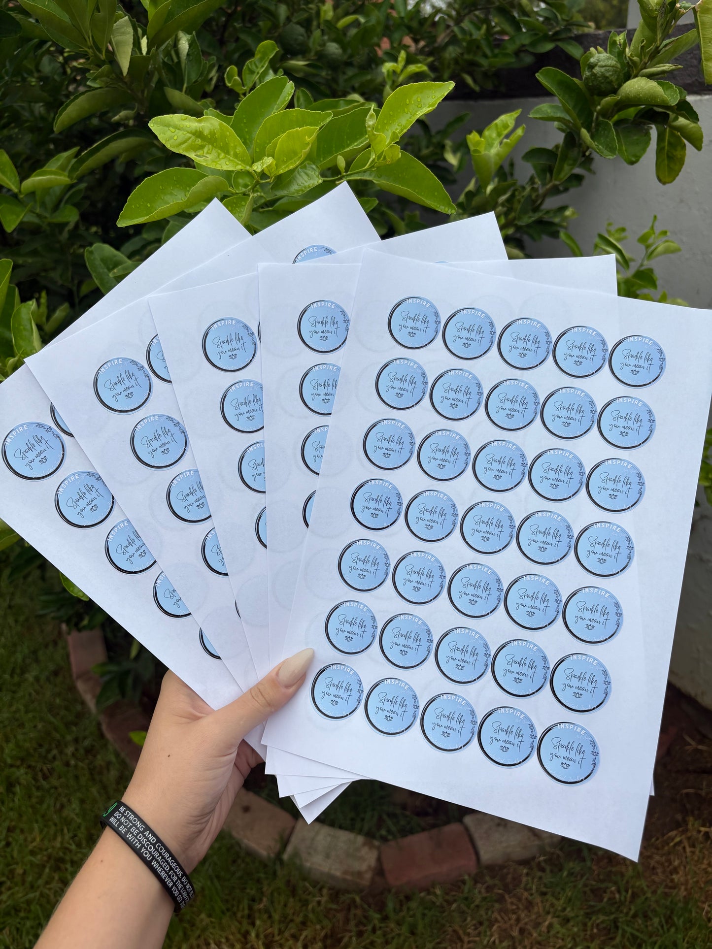 A4 Glossy Sticker Paper