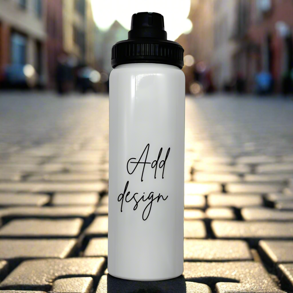 850ml Aluminium water bottle - Personalized