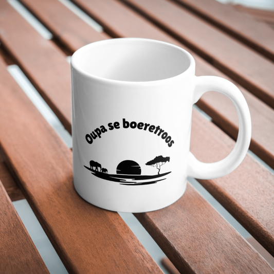 “Oupa se boeretroos” Mug