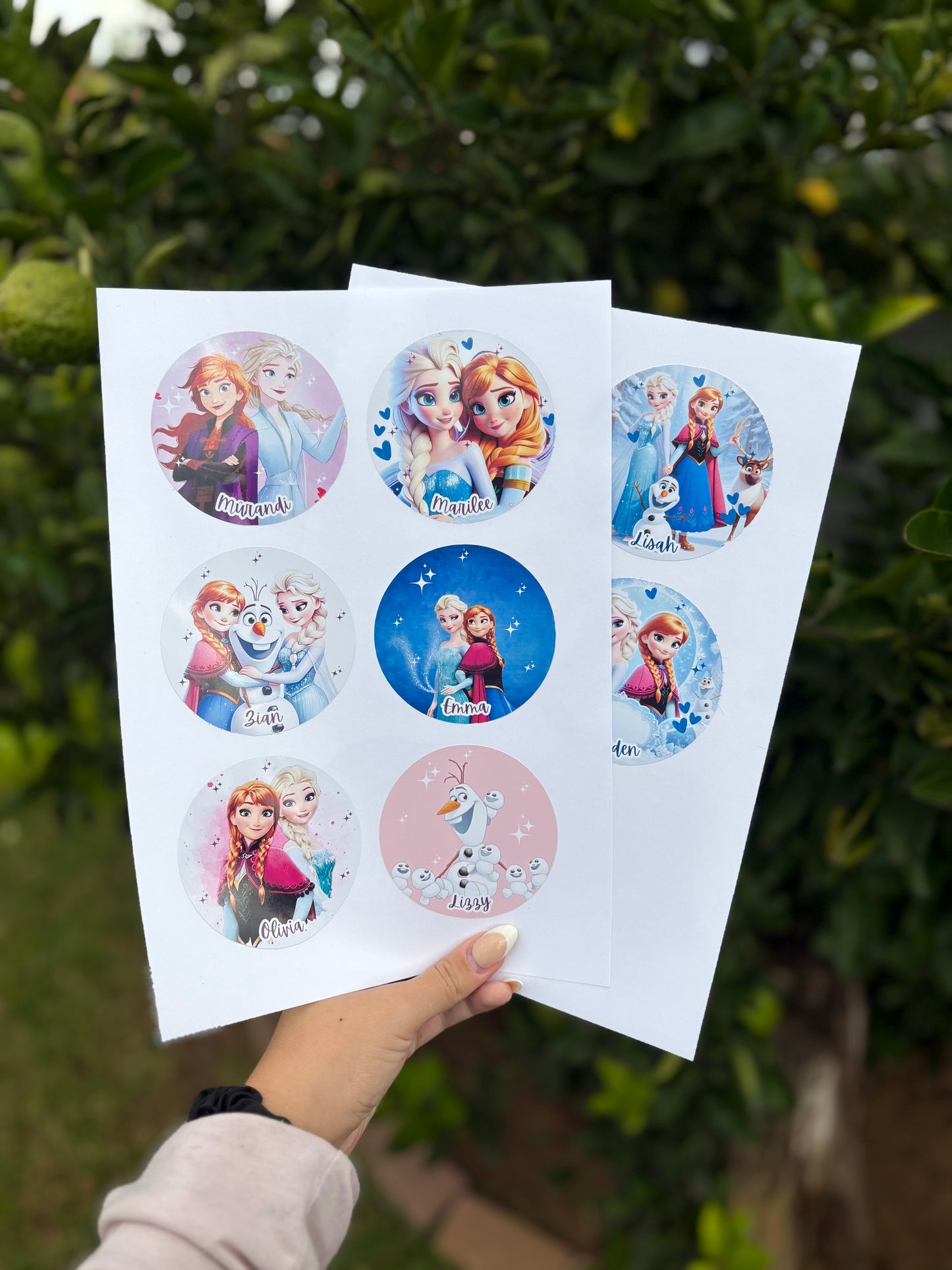 A4 Vinyl sticker sheet