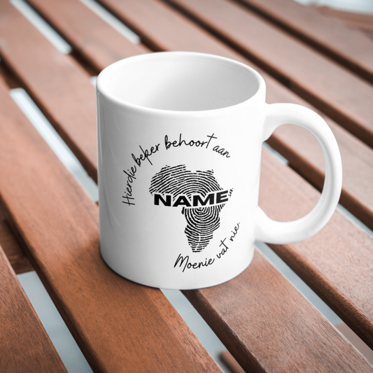 “Moenie Vat Nie” Personalised Mug