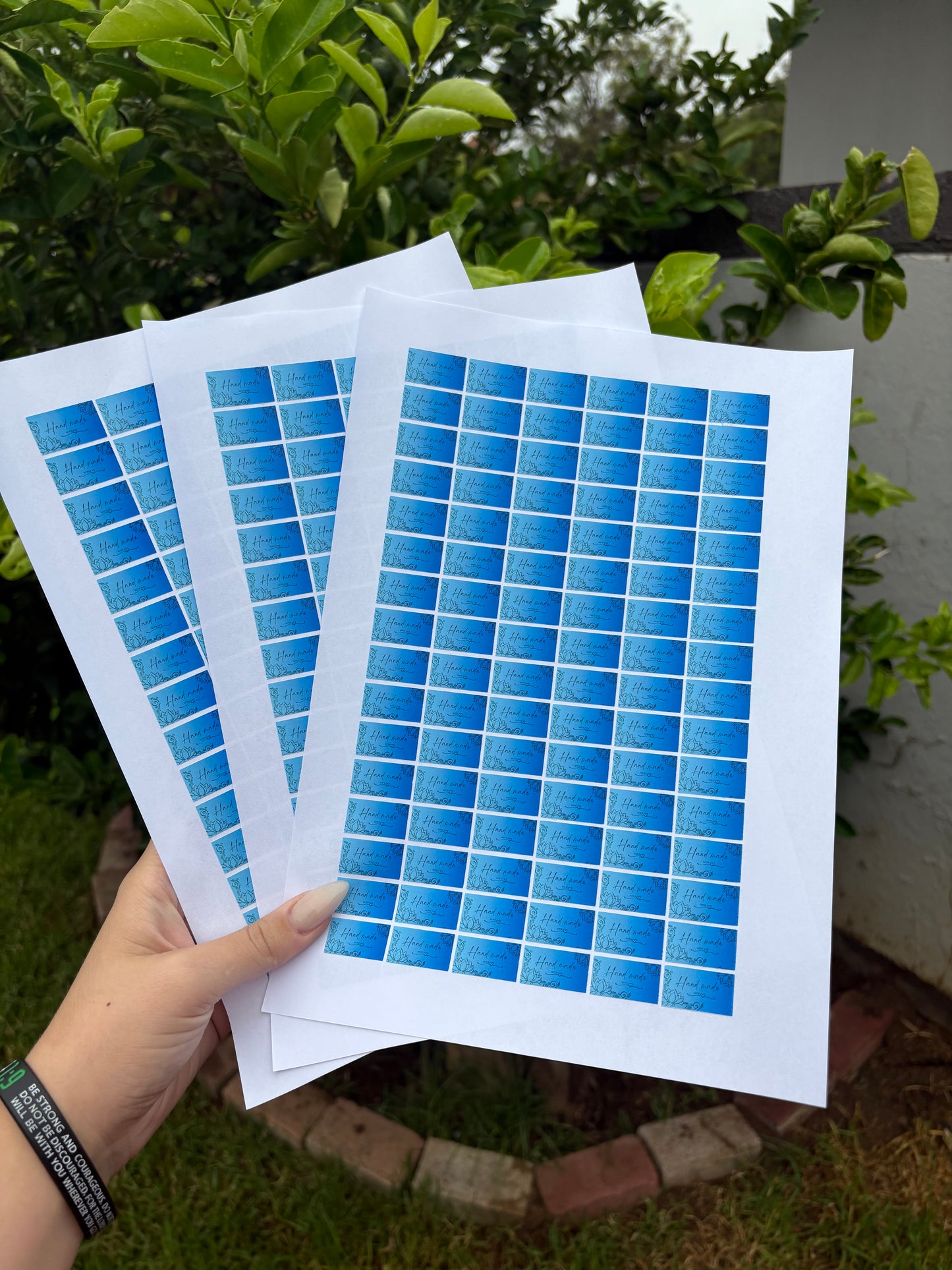 A4 Glossy Sticker Paper