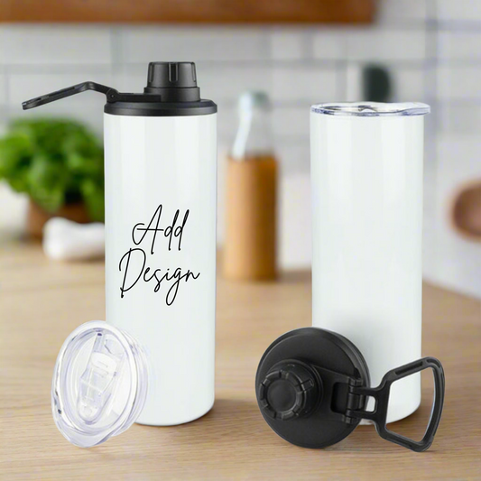 2 Lid 20oz Skinny Tumbler